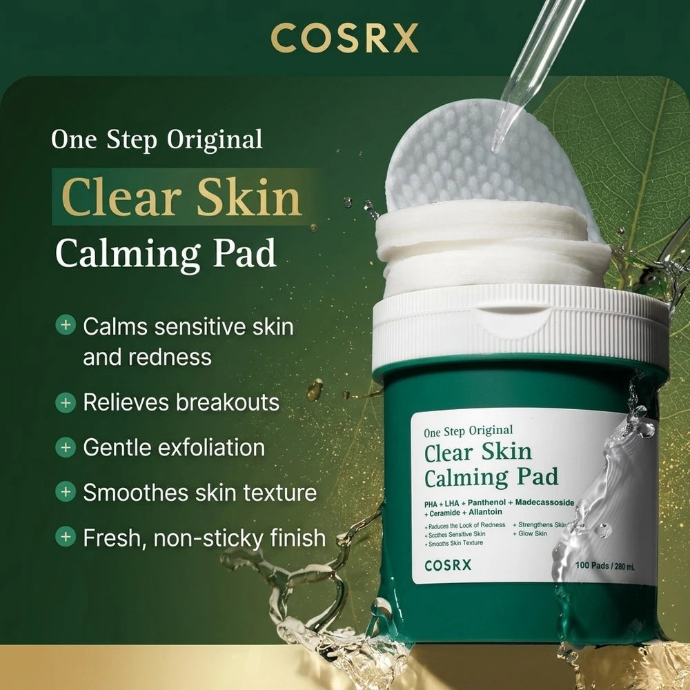 COSRX One Step Original Clear Skin Calming Pad 280ml/100ea