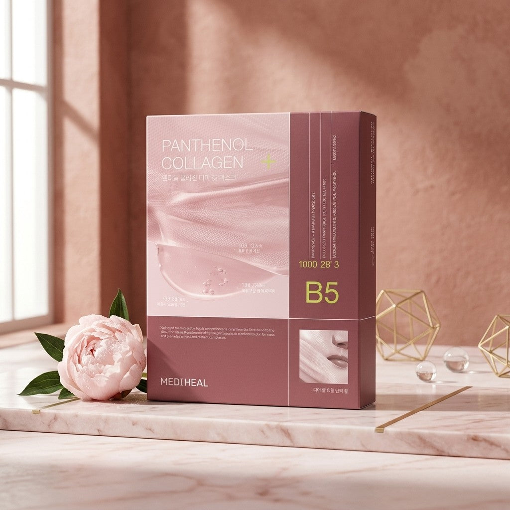 MEDIHEAL Derma Seal Mask Panthenol Collagen 28ml X 10ea